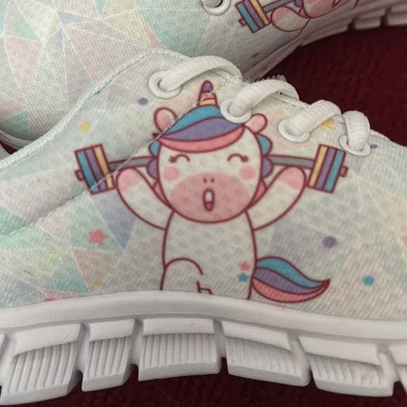 RAAD Shop Unicorn Workout Women’s Trainers - Picture 4 of 10